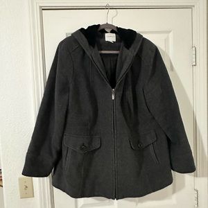 Women’s size 1x wool like jacket